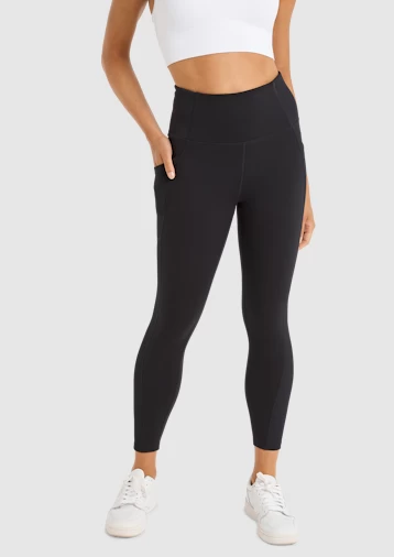 High Rise Pocket Ankle Grazer Tights - Image 2