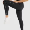 Logo Pocket Full Length Tights