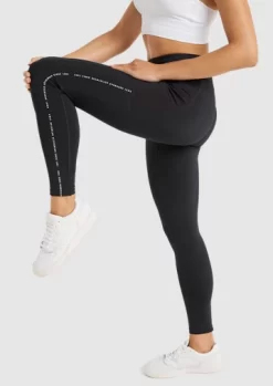 Logo Pocket Full Length Tights