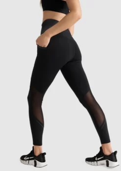 Reflective Pocket Full Length Tights