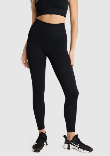 Seamless High Rise Ankle Grazer Tights