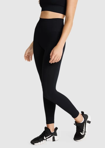 Seamless High Rise Ankle Grazer Tights - Image 2