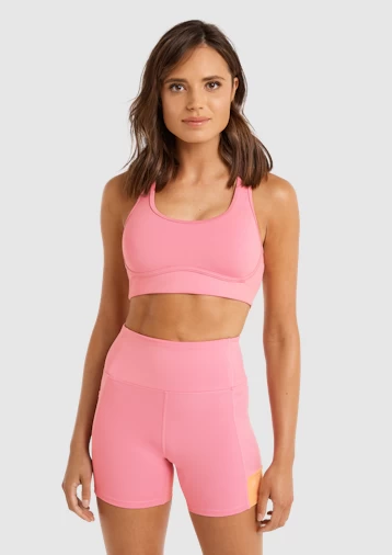 Abstraction Medium Impact Sports Bra - Image 2