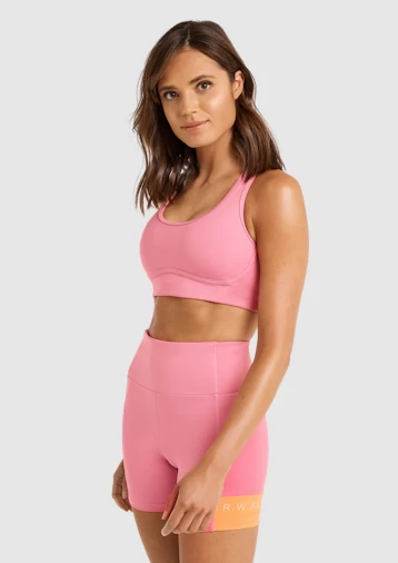 Abstraction Medium Impact Sports Bra - Image 3