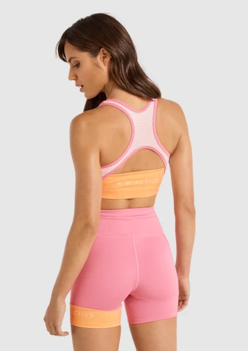 Abstraction Medium Impact Sports Bra - Image 4