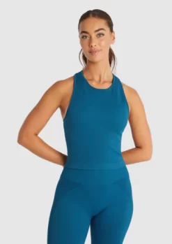 Textured Inbuilt Bra Tank