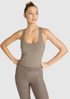 Dune Pannelled Corset Tank